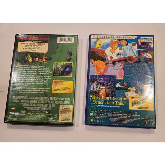 Disney Classics Collectors edition Rare Covers A Bugs Life & Little Mermaid - Picture 2 of 3